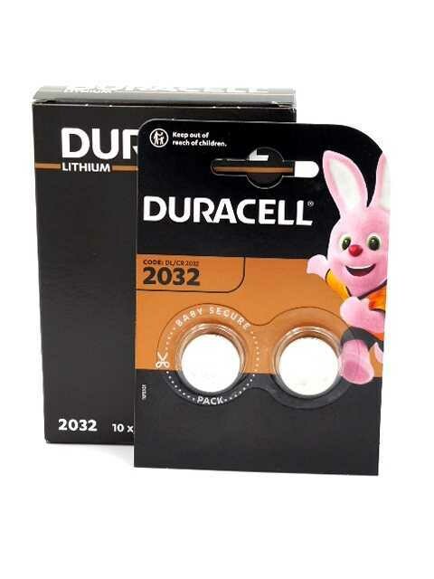 DURACELL Pile 2032 3V Blister 2pz x1pz