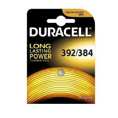 DURACELL Pile 392 384 LR41 1.5V blx1pz
