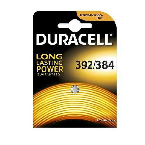 DURACELL Pile 392 384 LR41 1.5V blx1pz