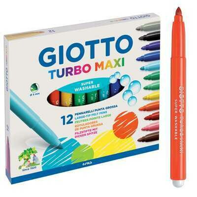 Pennarello GIOTTO Turbo Maxi 12Unt