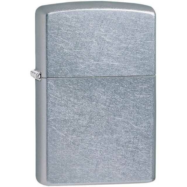 Accendino Benzina ZIPPO Street Chrome Regular