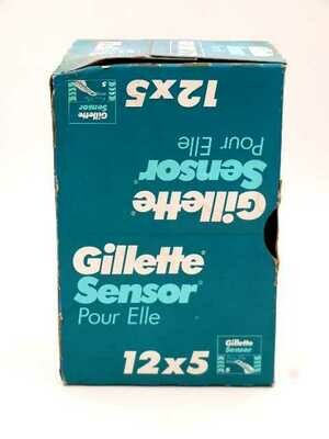 GILLETTE SENSOR Ricarica Rasoio Corpo e Gambe blx5pz