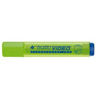 Evidenziatore TRATTO VIDEO Verde scx12pz