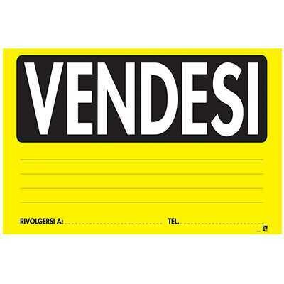 Cartello VENDESI 25Unt