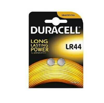DURACELL Pile LR44 1.5V Blister 2 Pile x1pz