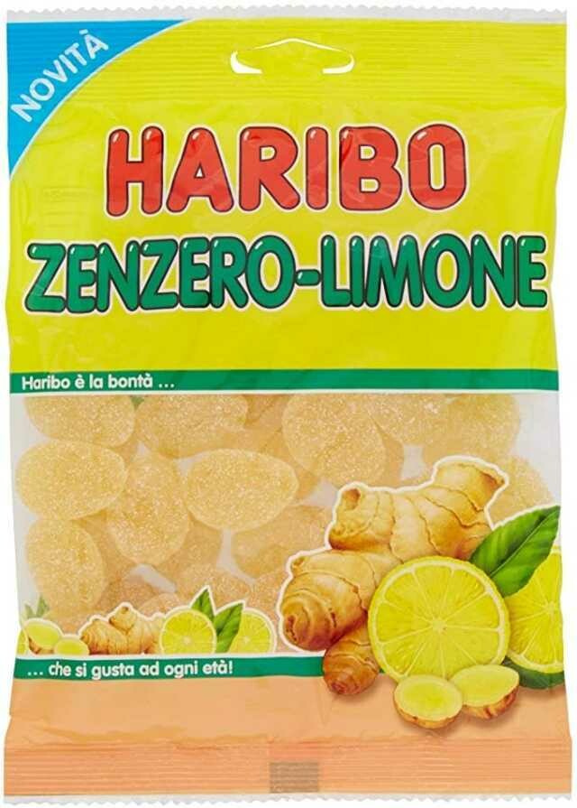 HARIBO Busta Zenzero e Limone 100gr x1pz