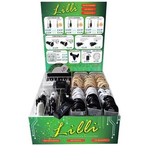LILLI Display da Banco Accessori Smartphone x70pz EXPO