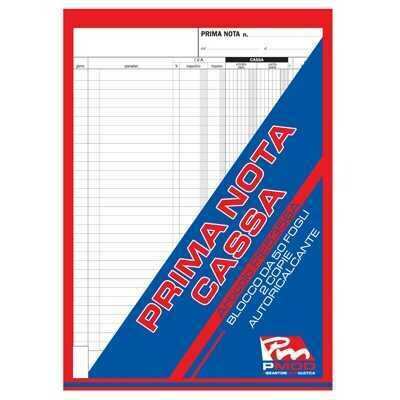 PMOD Prima Nota Cassa 50ff 2 Copie 31x21cm x1pz
