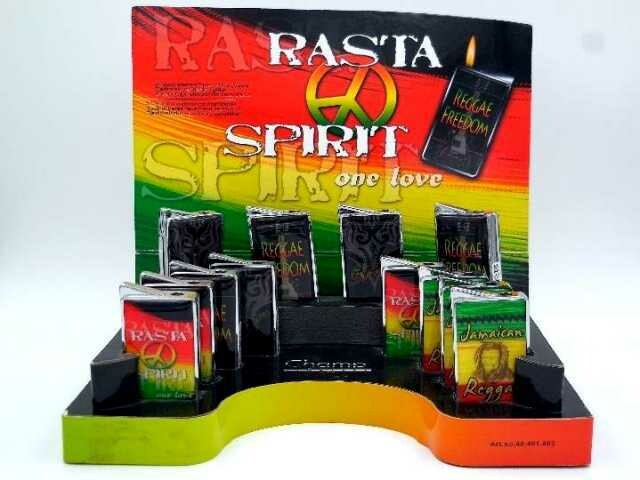 Accendino Elettronico CHAMP RASTA scx12pz EXPO