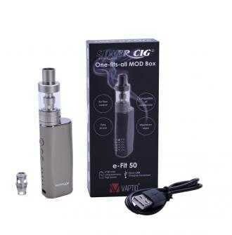 SILVER CIG Starter Kit E-FIT 50 Silver x1pz