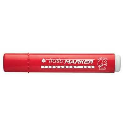 TRATTO Marker FILA Scalpello ROSSO 12Unt