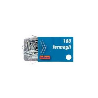 NIK OFFICE Fermagli Metallici 4 100 Fermagli x1pz