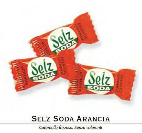 Caramelle Busta Dufour SELZ SODA ARANCIA 1kg