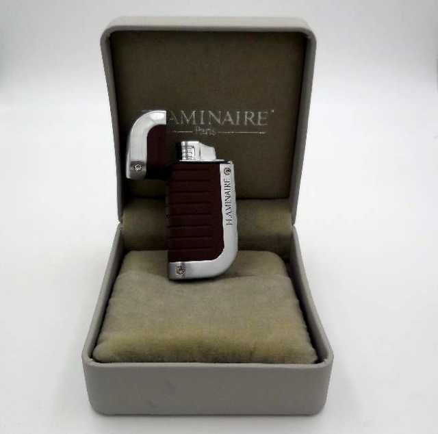 Accendino Elettronico FLAMINAIRE HENRY Burgundy 04 con Custodia
