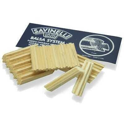 SAVINELLI Filtro per Pipa in Balsa 9mm 15ff x1pz