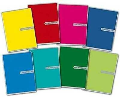 Quaderno MAXI Colorclub 10M 20+1ff x10pz