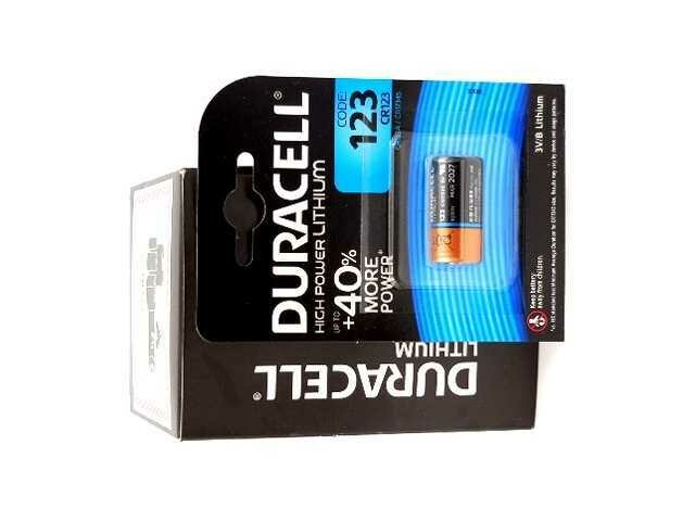 DURACELL Pile 123 3V blx1pz