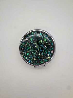 GEIT Portapillole PERLA VERDE in Metallo x1pz