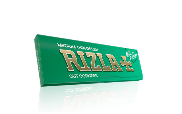 RIZLA Cartina Corta Singola VERDE scx100pz