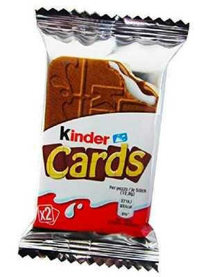 KINDER CARDS T2x30pz