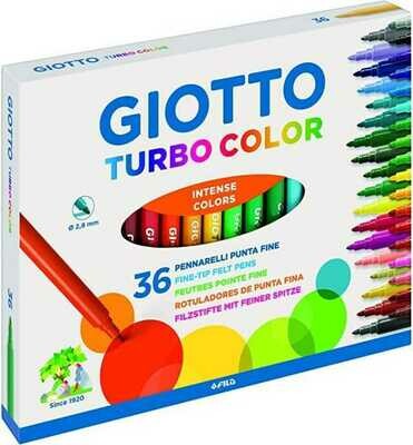 Pennarello GIOTTO Turbo Color 36Unt