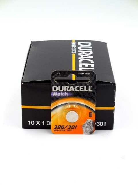 DURACELL Pile 386 301 1.5V bl1xpz