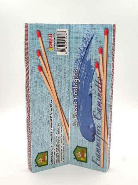 Fiammiferone CAMINETTO 20cm 40ff scx10pz