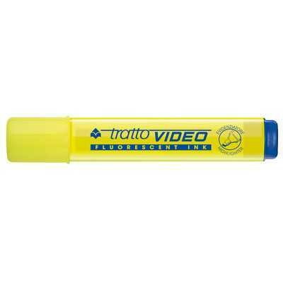 Evidenziatore TRATTO VIDEO Giallo scx12pz