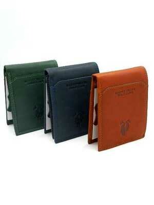 HARVEY MILLER Polo Club Portafoglio In Pelle x1pz