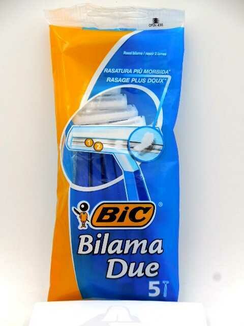 BIC Rasoio BILAMA DUE Blu Classic blx5pz