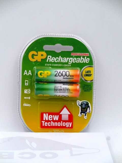 GP Pile Ricaricabili AA 2600Series Blister 2 Pile x1pz