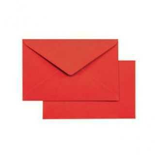 Biglietti e Buste ROSSO SCARLATTO F.9 100e100 9x14cm