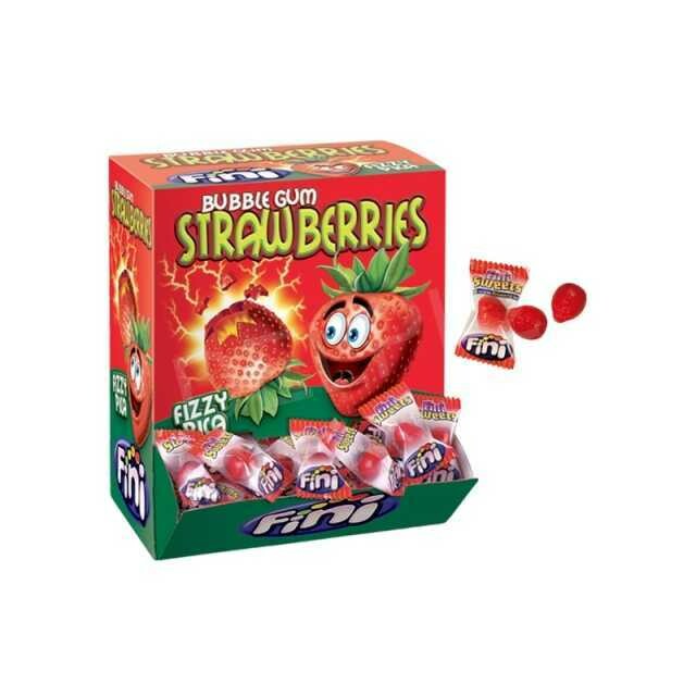FINI CHICLE STRAWBERRIES FIZZY 5gr scx200pz