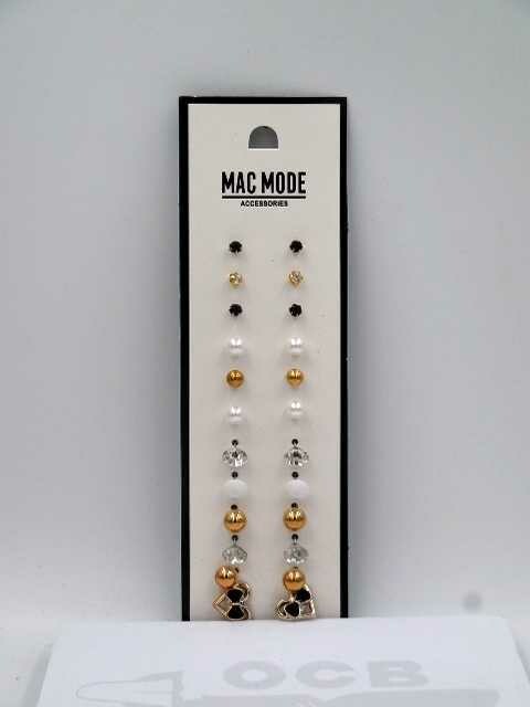 MAC MODE Blister 12 Paia Orecchini