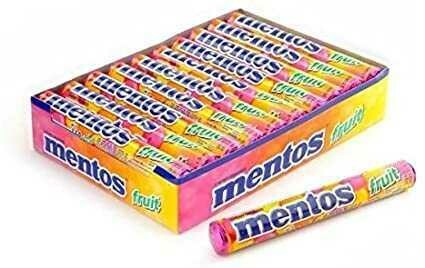 MENTOS Stick Frutta scx20pz MENTOS Stick Frutta scx20pz