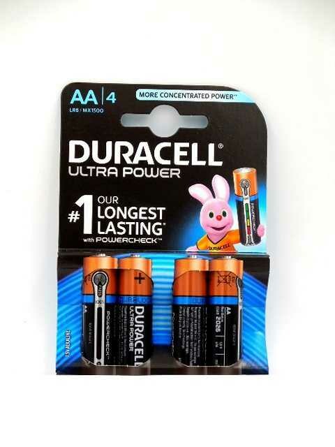 DURACELL ULTRA POWER Pile Stilo AA Blister 4 Pile scx20pz