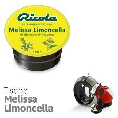 FOODNESS CAPSULA RICOLA Professional Melissa Limoncella scx10pz