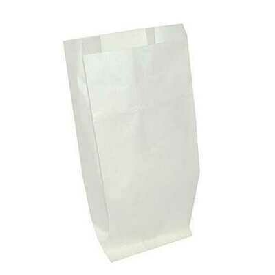 SO4 Sacchetti BIANCHI NEUTRI 12+9x28 35gr/m2 (circa 210 Buste in 1Kg) al Kg