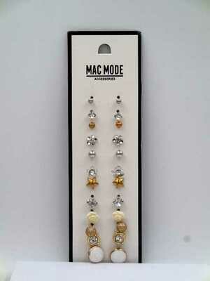 MAC MODE Blister 12 Paia Orecchini