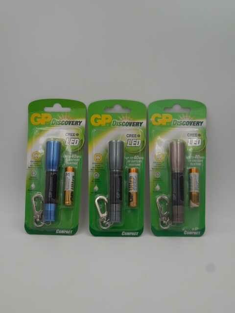 GP DISCOVERY Torcia COMPACT Mini LED con Pila Ministilo x1pz