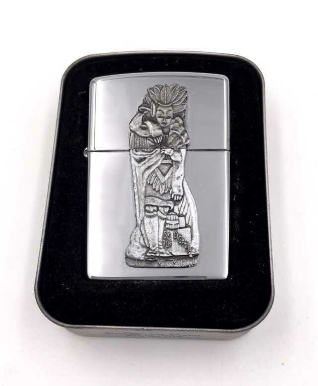 Accendino Benzina ZIPPO Indian BearSkin &#39;96
