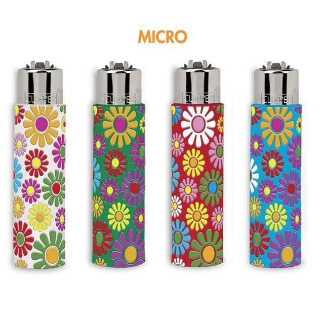 Accendino CLIPPER Micro POP Flowers scx24pz Accendino CLIPPER Micro POP Flowers scx24pz