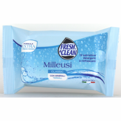 FRESH&amp;CLEAN Salviette Umide Milleusi CLASSIC 12pz
