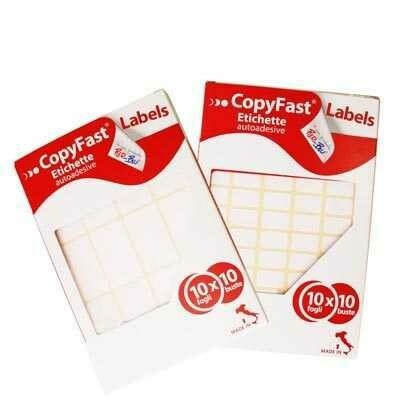 Etichette Adesive COPYFAST 37x19cm scx10x10pz