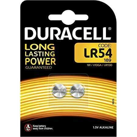 DURACELL Pile LR54 1.5V blx1pz