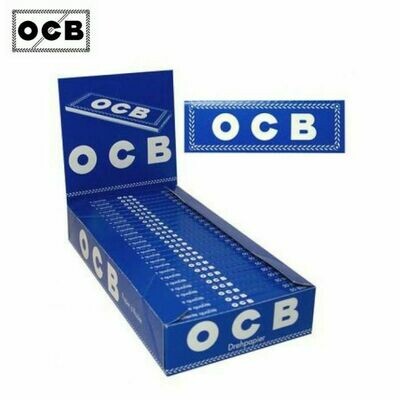 OCB Cartina Corta Singola BLU scx25pz