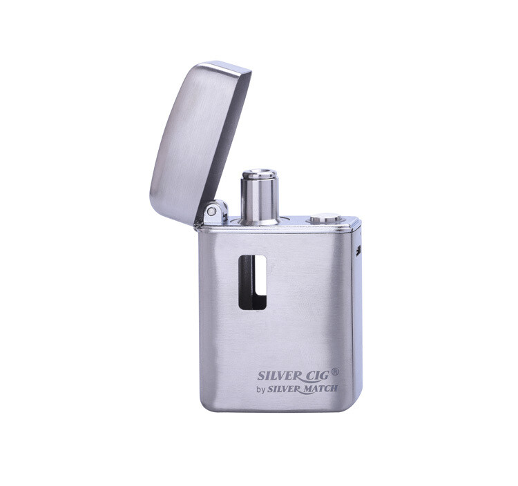 SILVER CIG Starter Kit E-CLOUD Silver x1pz