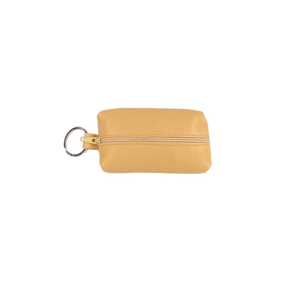 PHIL Portachiavi Borsetta in Pelle con Zip x1pz