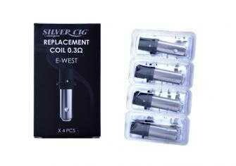 SILVER CIG Resistenze E-WEST 0,3 Ohm scx4pz