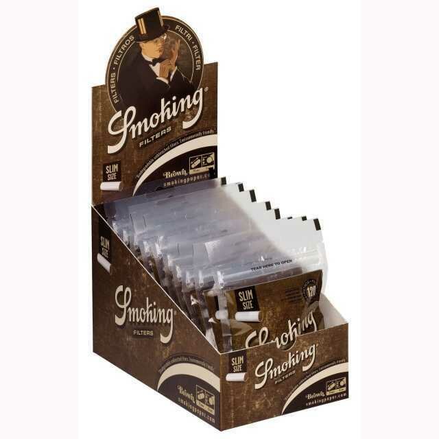 SMOKING Filtri Slim 6mm BROWN in Busta scx10pz